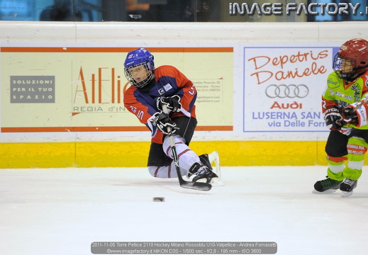 2011-11-05 Torre Pellice - Hockey Milano Rossoblu U10